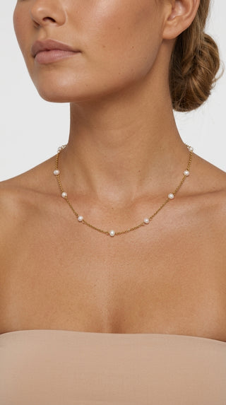 ALEGA Elara Pearl Station Necklace 02