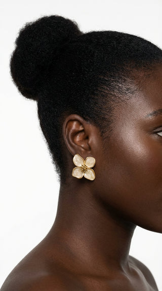 ALEGA Aurelia Enamel Petal Studs regenerated