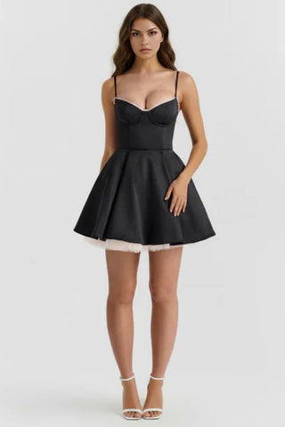 Satiling Mini Dress by ALEGA THE LABEL