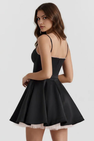 Satiling Mini Dress by ALEGA THE LABEL
