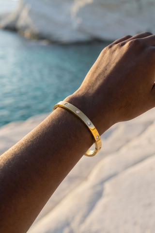 Marcella Crystal Studded Bangle