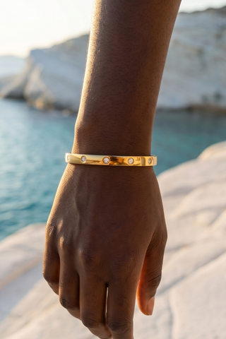 Marcella Crystal Studded Bangle