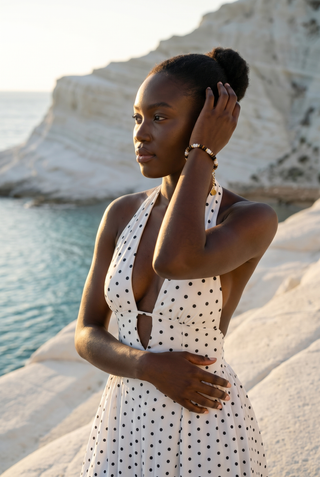 Margaux Tiger Eye Beaded Bracelet
