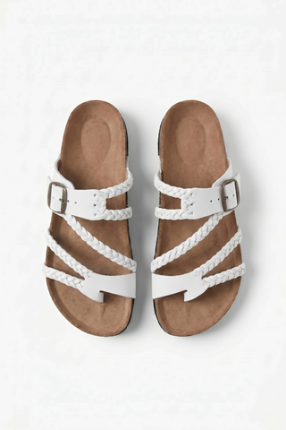 Hayleigh Braided Cork Sandals