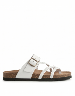 Hayleigh Braided Cork Sandals