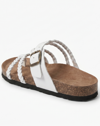 Hayleigh Braided Cork Sandals