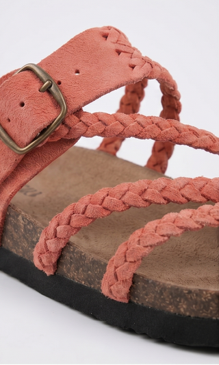 Hayleigh Braided Cork Sandals