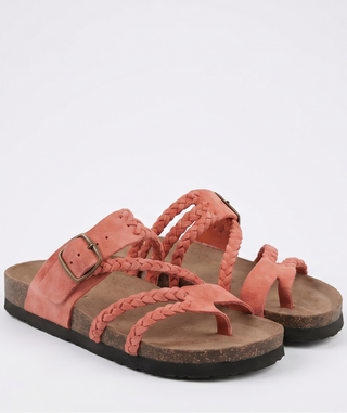 Hayleigh Braided Cork Sandals