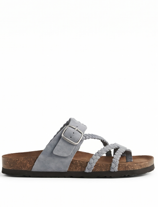 Hayleigh Braided Cork Sandals