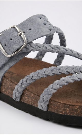 Hayleigh Braided Cork Sandals