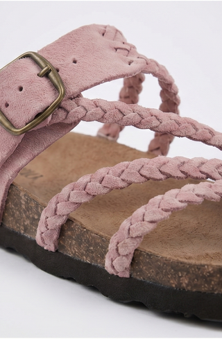 Hayleigh Braided Cork Sandals
