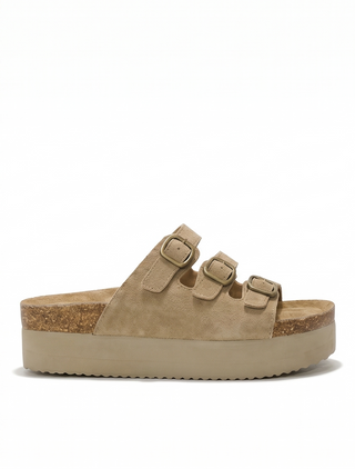 Scooby Platform Three-Strap Sandals