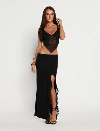 Lyza Maxi Set - Black - ALEGA | Luxury Boutique Store