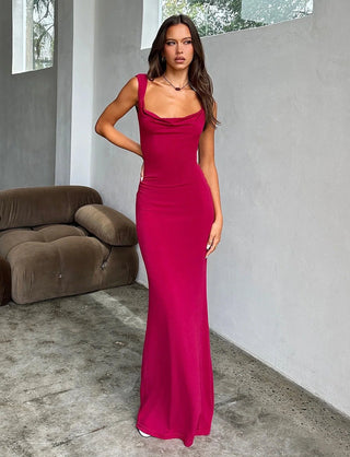 Myla Maxi Dress - Red - ALEGA | Luxury Boutique Store