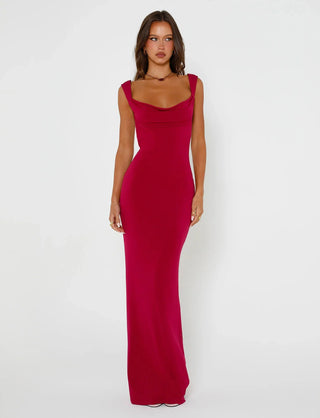 Myla Maxi Dress - Red - ALEGA | Luxury Boutique Store