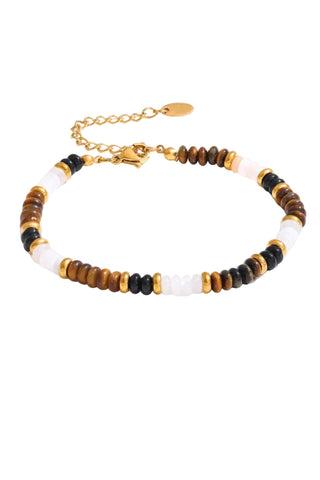 Margaux Tiger Eye Beaded Bracelet