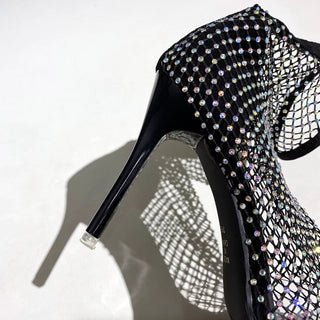 Riri Rhinestone Heels - ALEGA | Luxury Boutique Store