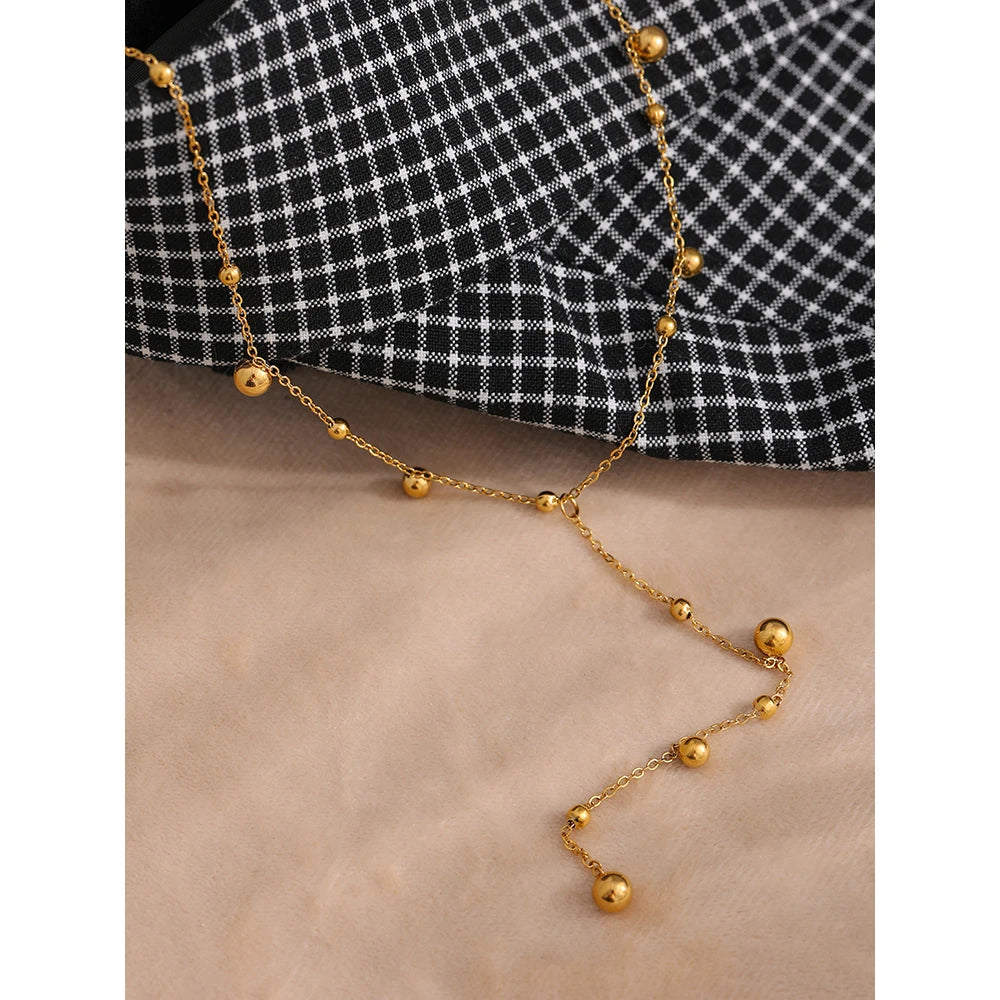 Lariat necklace
